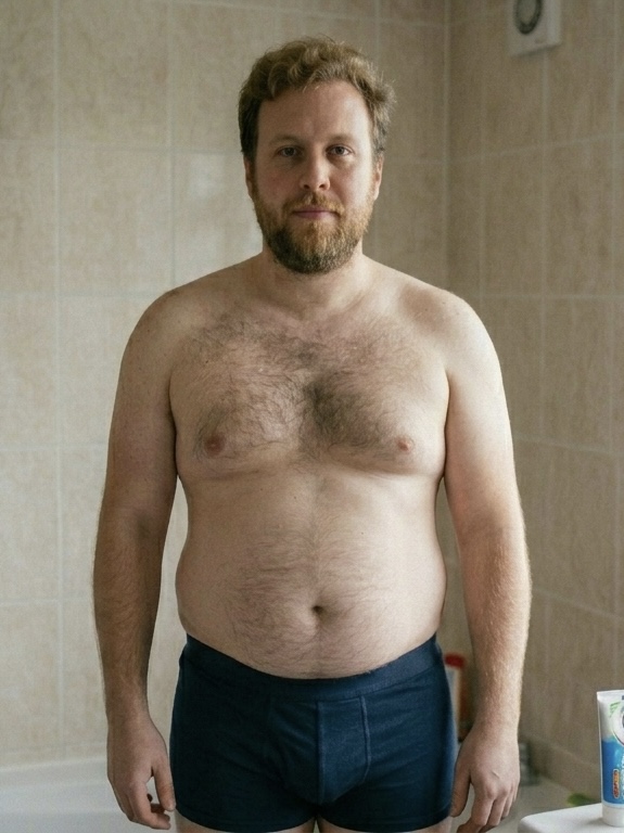 Week 1 progress photo